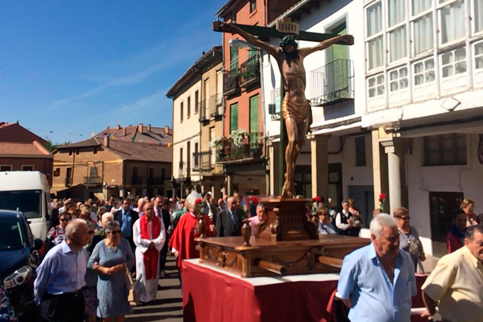 El Santo Cristo del Amparo en Saldaña