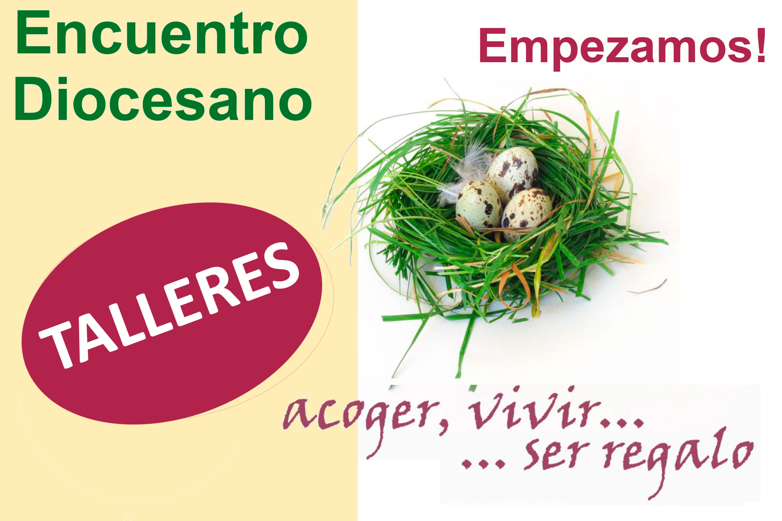 Los "talleres" del Encuentro Diocesano