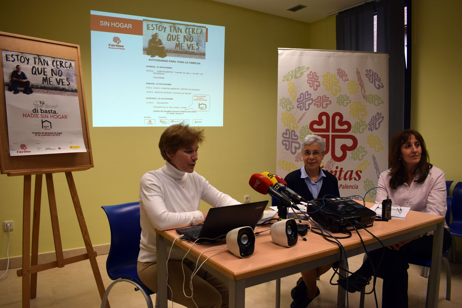 Se presenta la Campaña de las Personas Sin Hogar