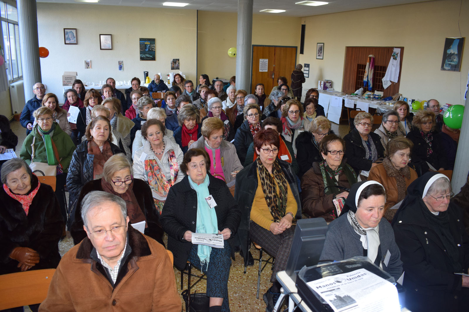 Asamblea de Manos Unidas en el Seminario Menor