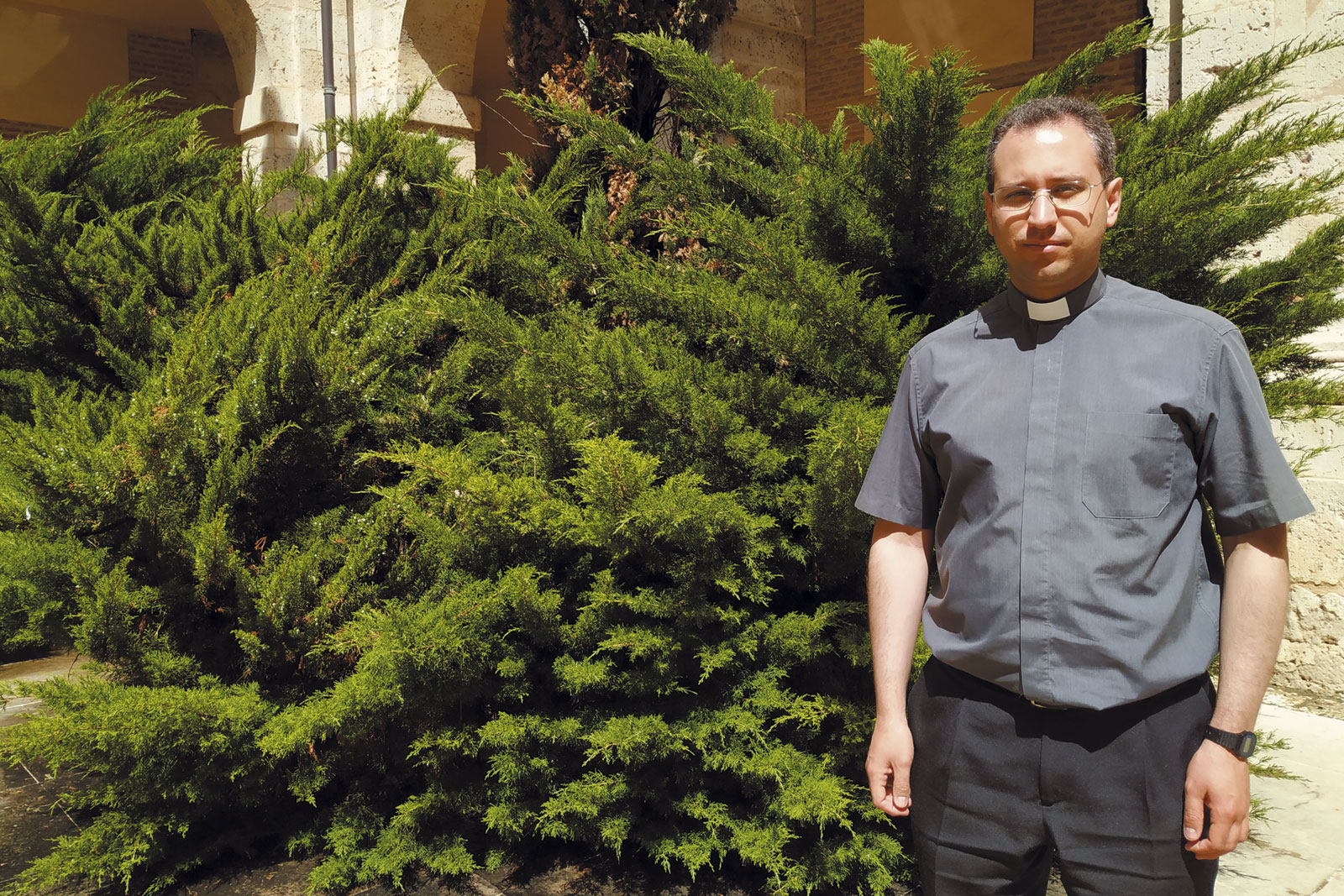Eduardo Calvo, misionero palentino en Kazajistán