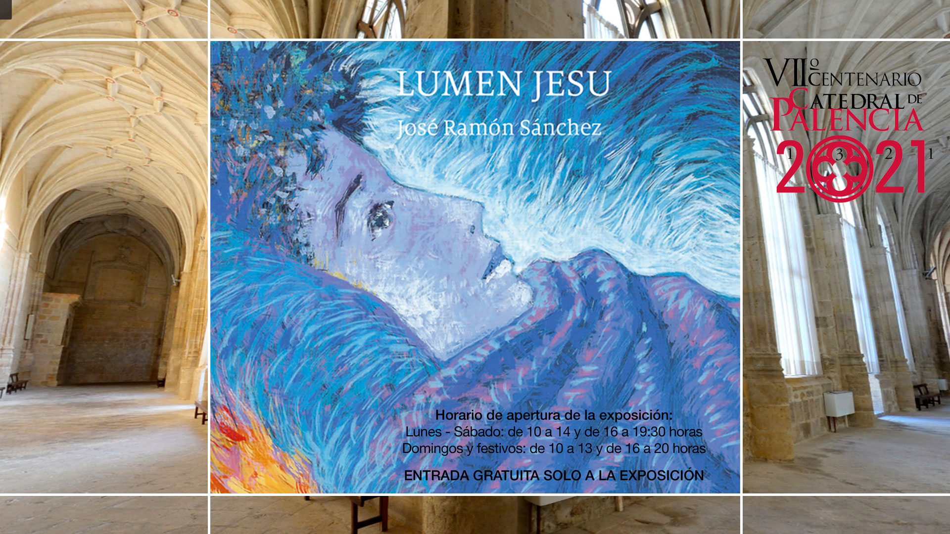 “LUMEN JESU” de José Ramón Sánchez en la Catedral de Palencia