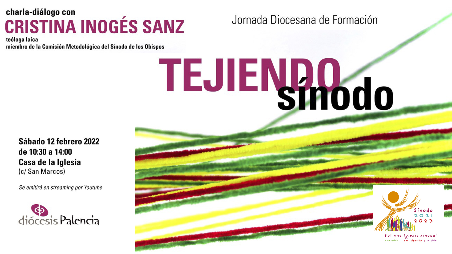 “Tejiendo Sínodo” - Jornada Diocesana de Formación