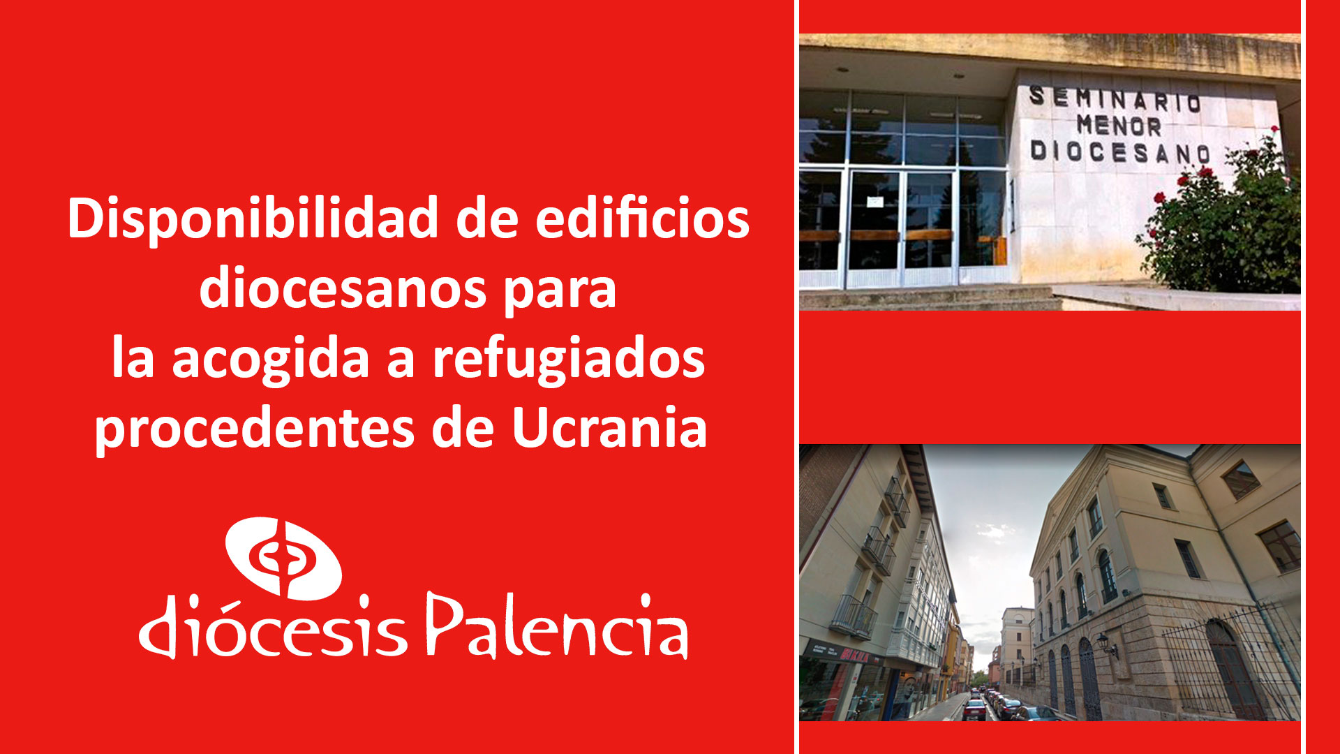 Acogida a refugiados en edificios de la Diócesis de Palencia