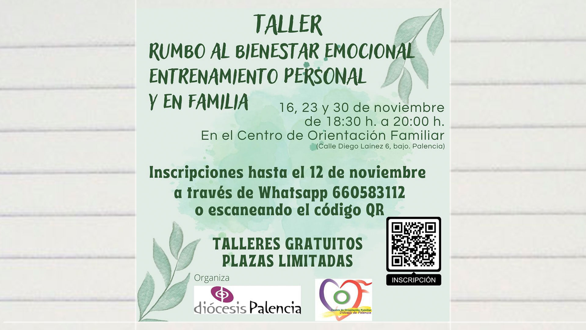 Taller sobre Bienestar Emocional en el COF