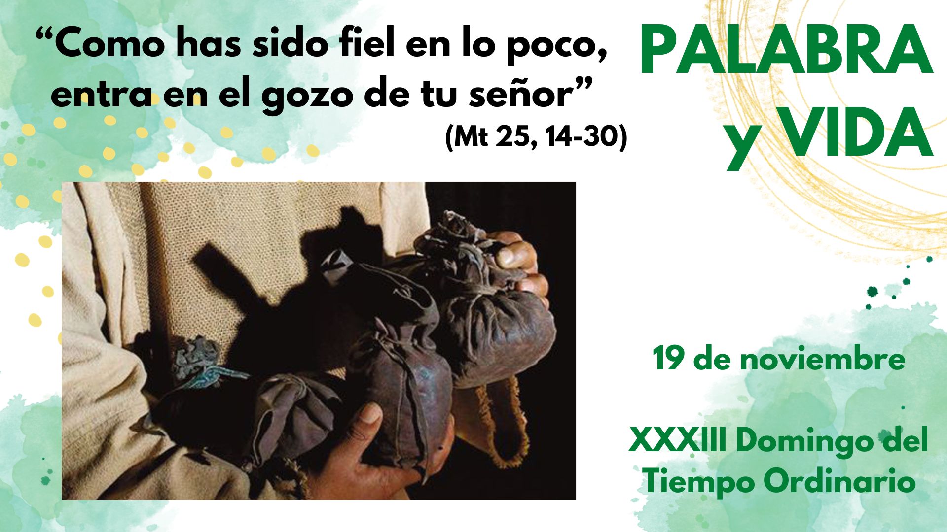 Palabra y Vida - No retrasemos nuestra colaboración