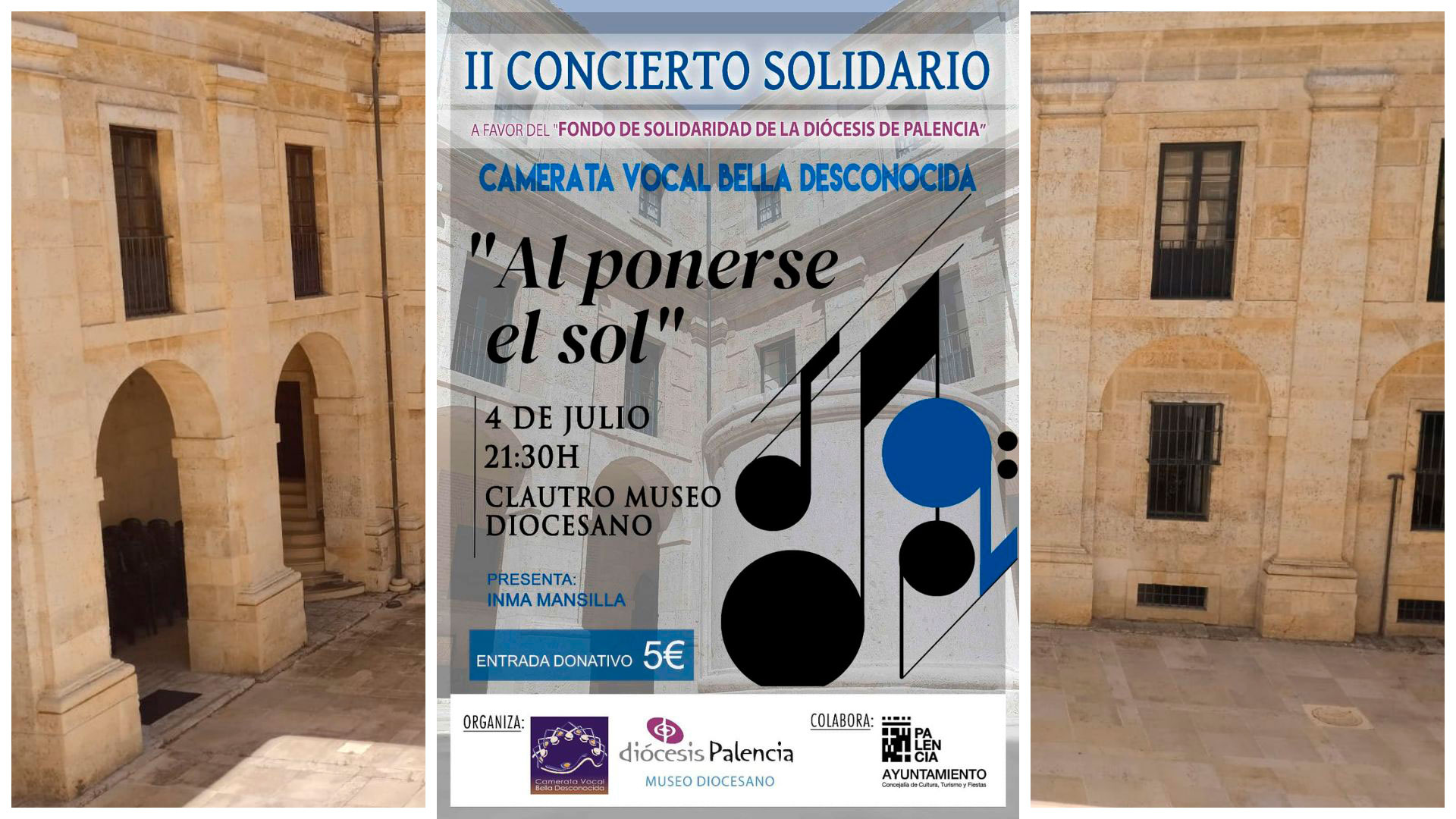 Concierto Solidario en el Patio de Palacio