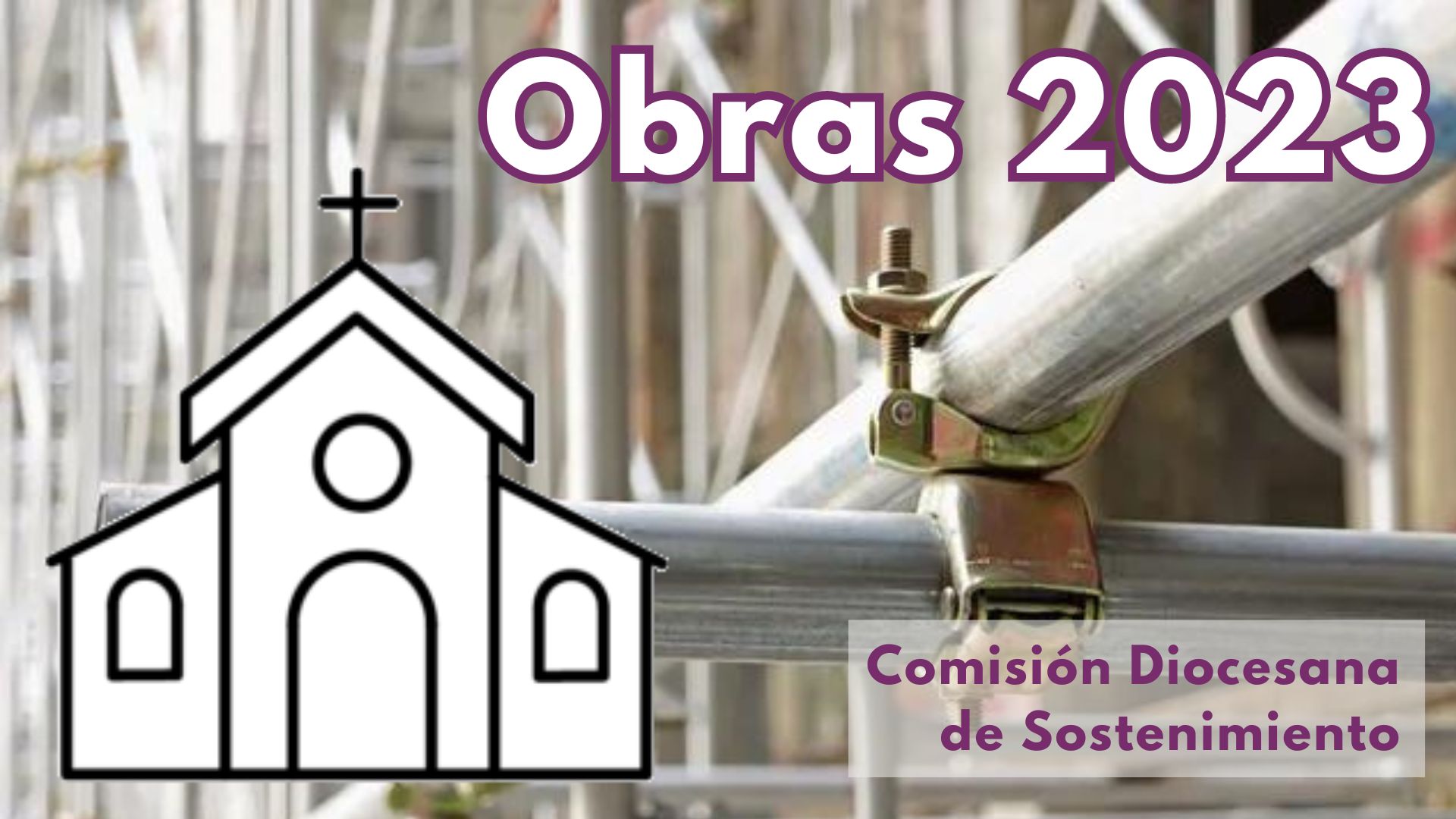 En 2023 se realizaron 55 obras en edificios de la Diócesis