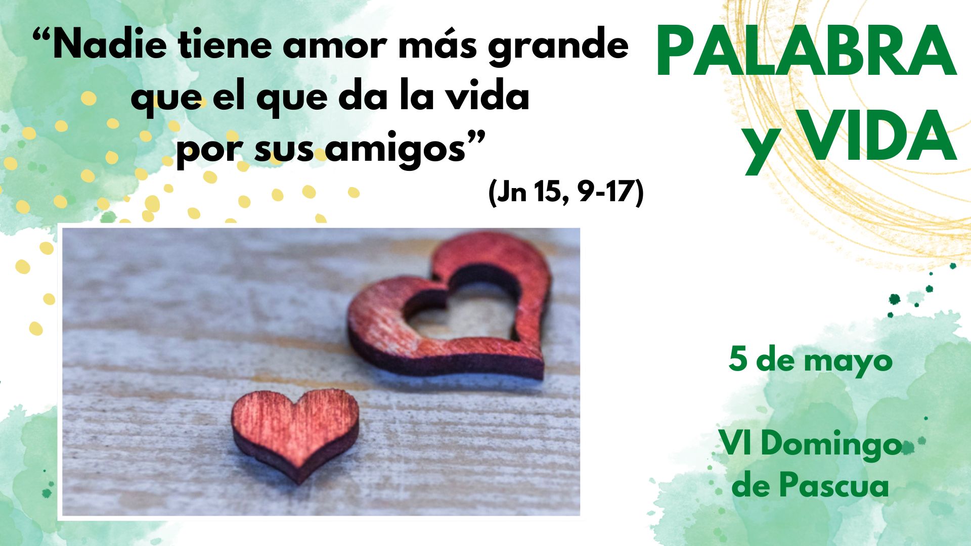 Palabra y Vida - Responder al Amor y a la Amistad