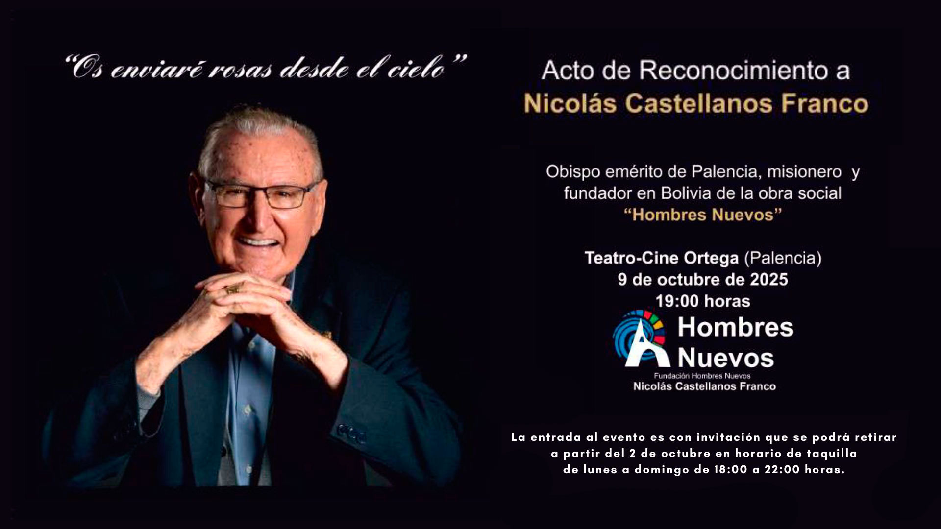 Acto de Reconocimiento a Nicolás Castellanos Franco
