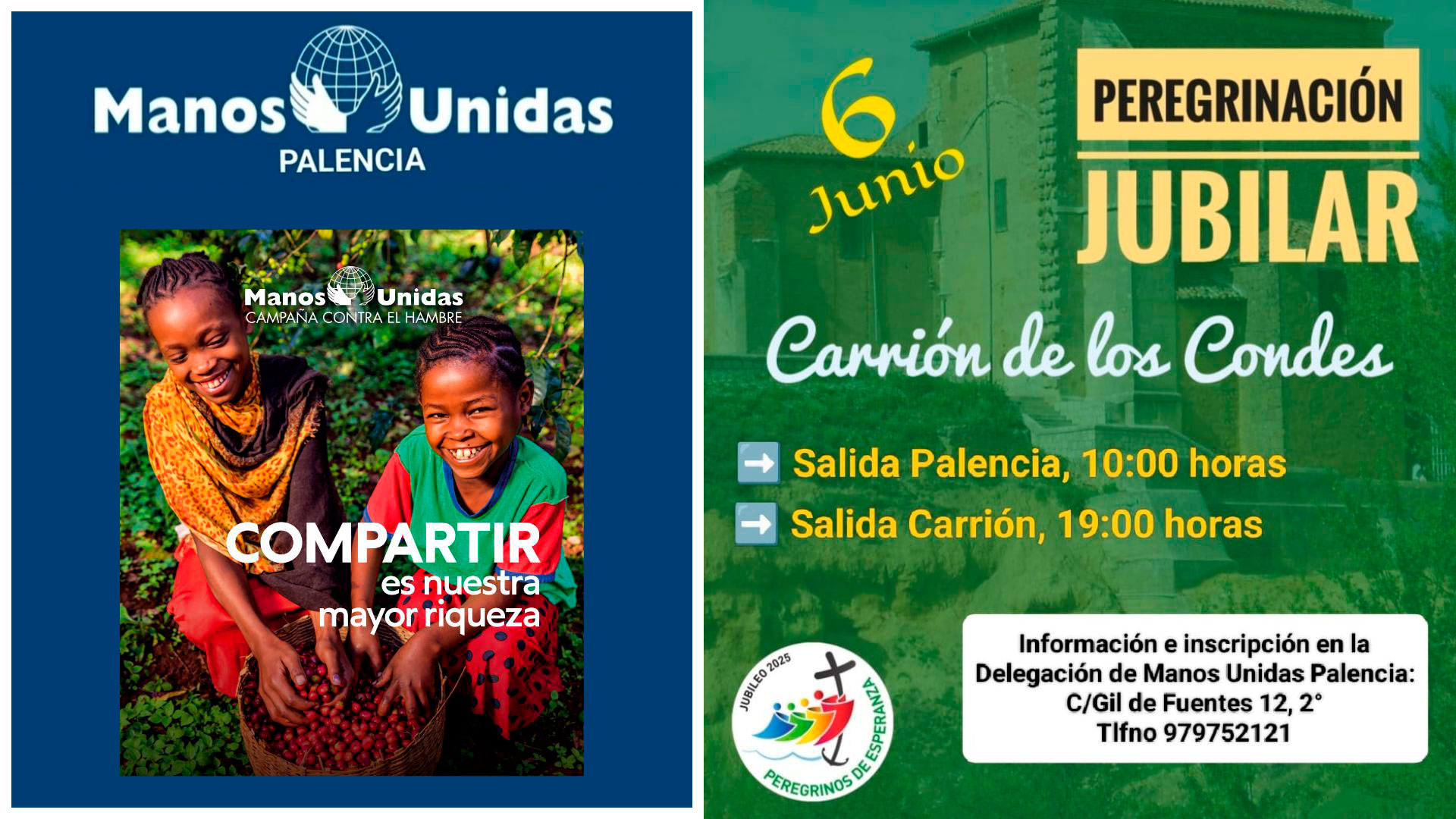 Asamblea y Peregrinación Jubilar de Manos Unidas Palencia