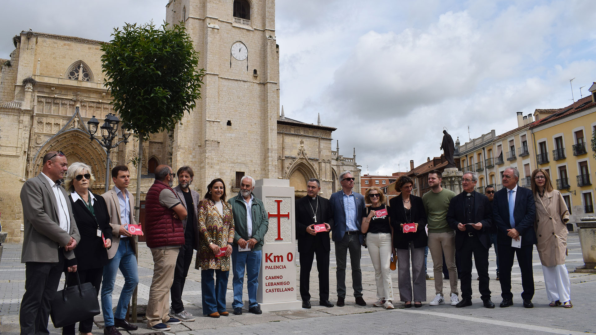 Palencia: "Kilómetro 0" del Camino Lebaniego Castellano