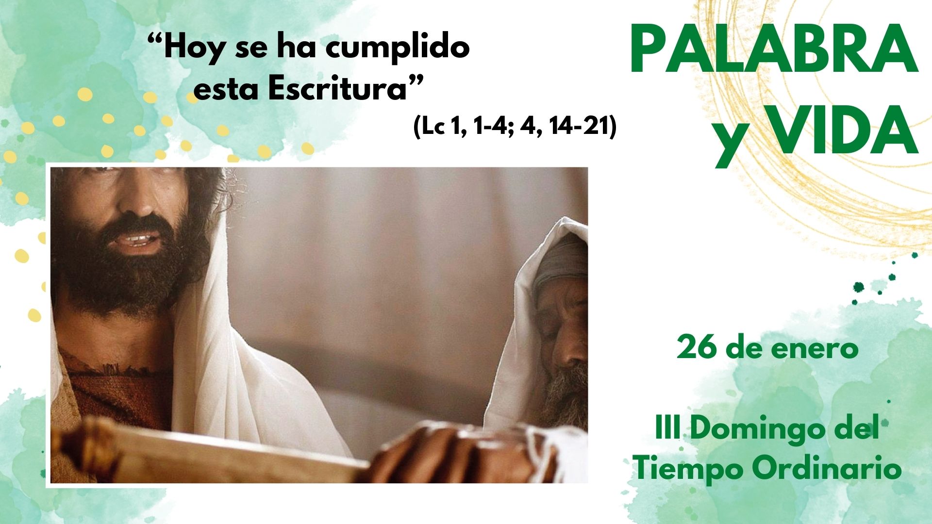 Palabra y Vida - La Buena Noticia: farmacia y escuela